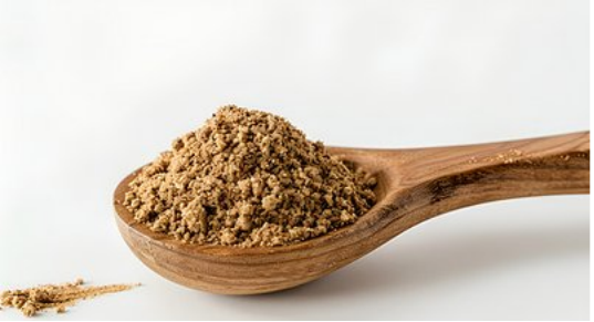 篩分堅果粉末，如張飛吃豆芽